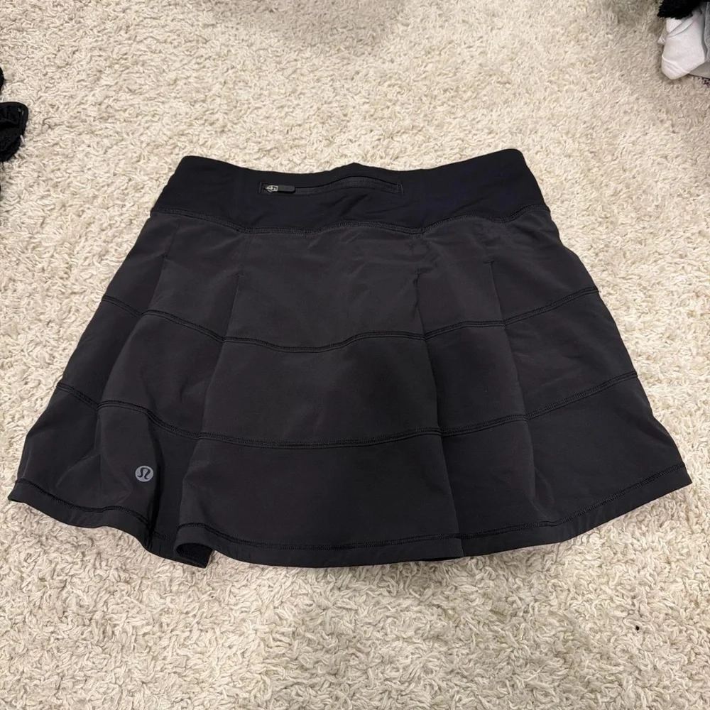 Lululemon Black Tennis Skirt - Picture 8 of 9